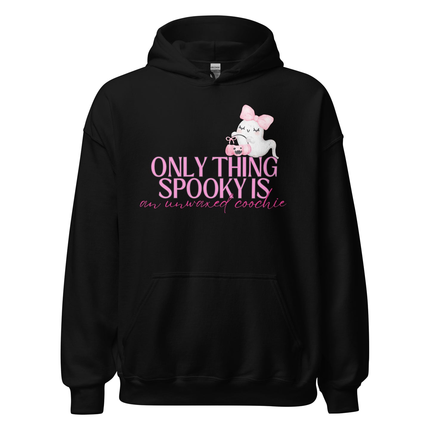 "Only Thing Bow Spooky" Women's Waxer Esthetician Hoodie