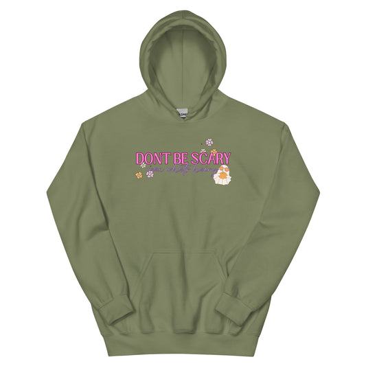 "Don't Be Scary" Women's Waxer Esthetician Hoodie