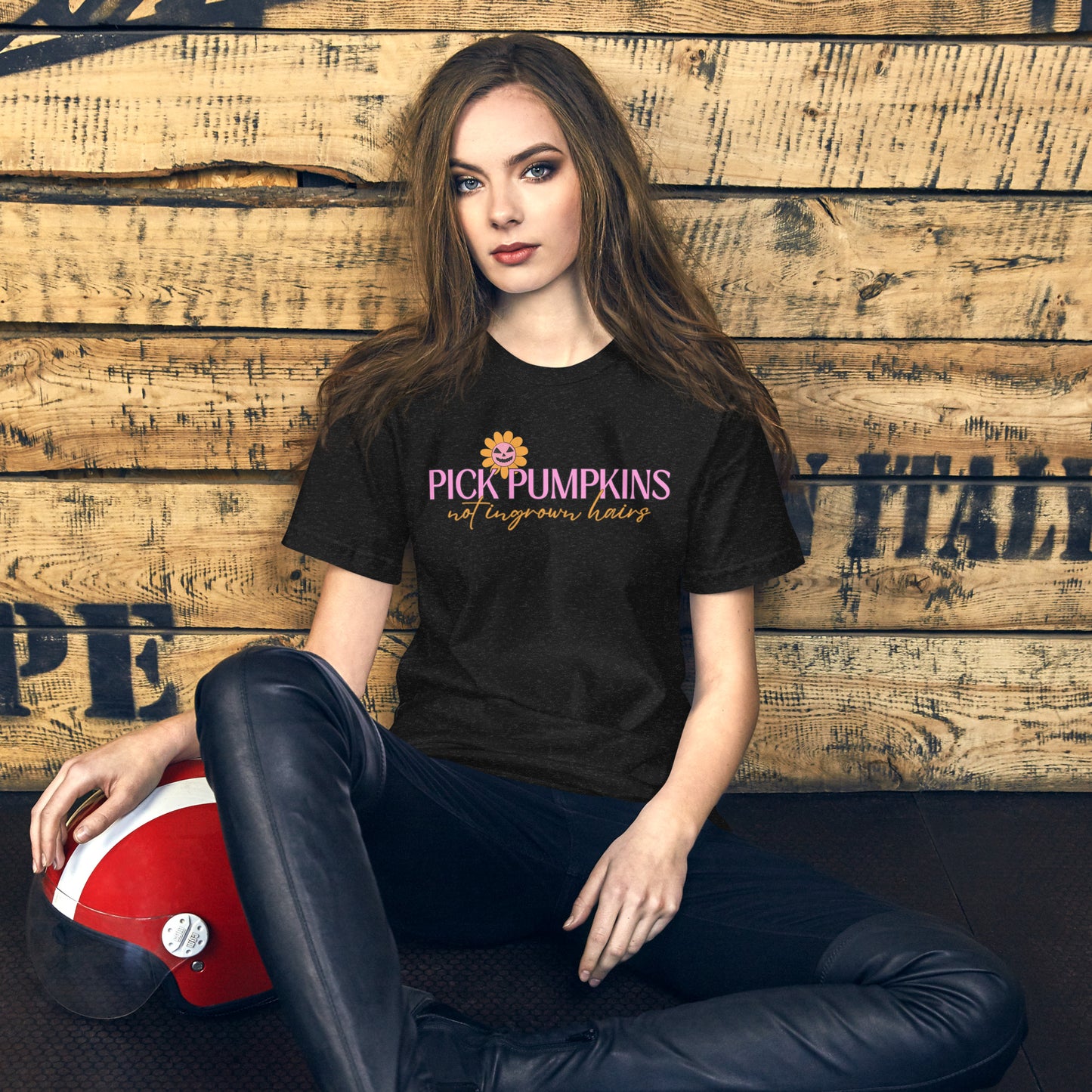 "Pick Pumpkins" Women's Waxer Esthetician T-Shirt