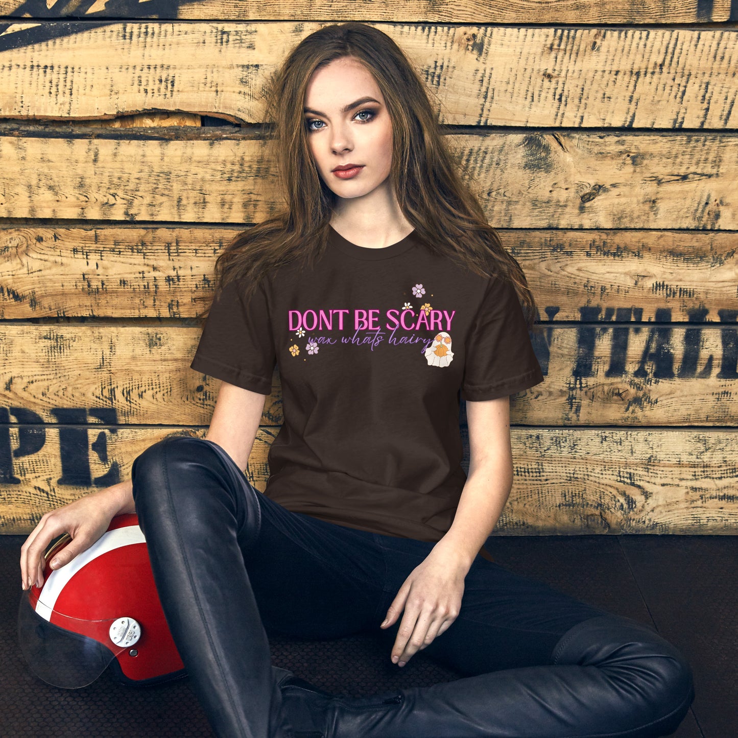 "Don't be scary" Women's Waxer Esthetician T-Shirt