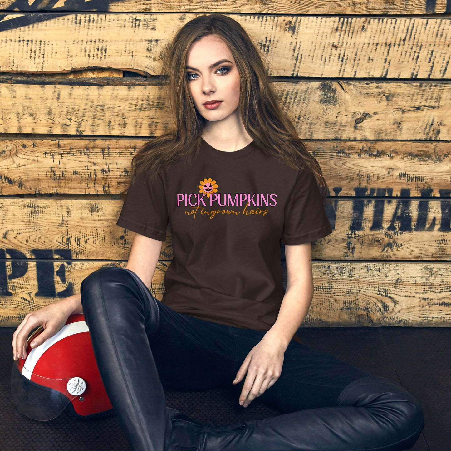 "Pick Pumpkins" Women's Waxer Esthetician T-Shirt