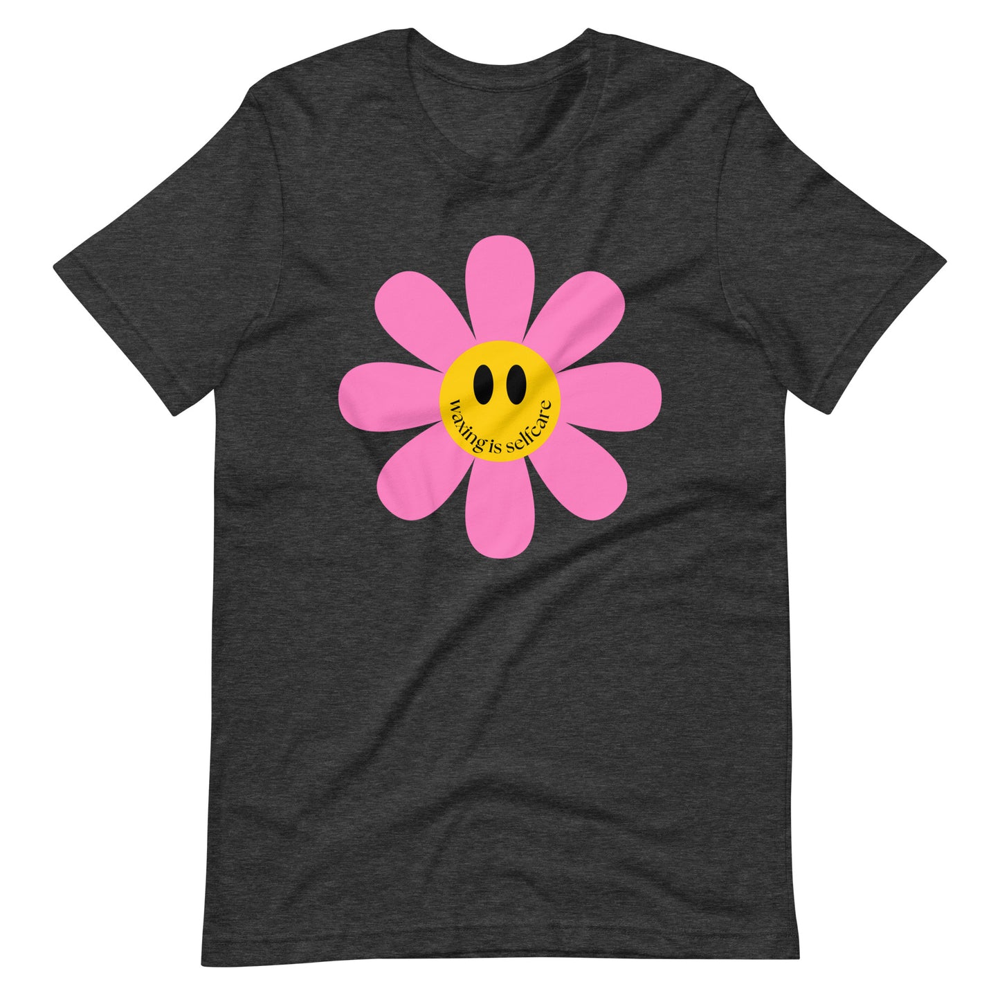 "Waxing Is Self Care Smiley Flower" Women's Waxer Esthetician T-Shirt