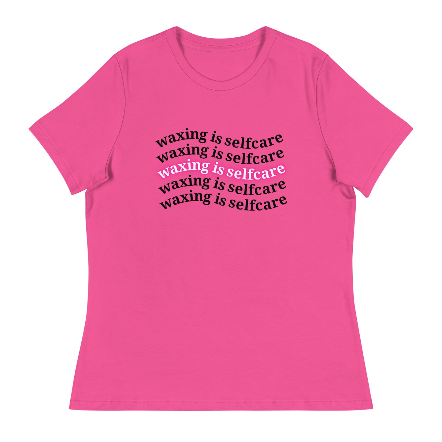 Waxing is self care women's waxer esthetician T-Shirt