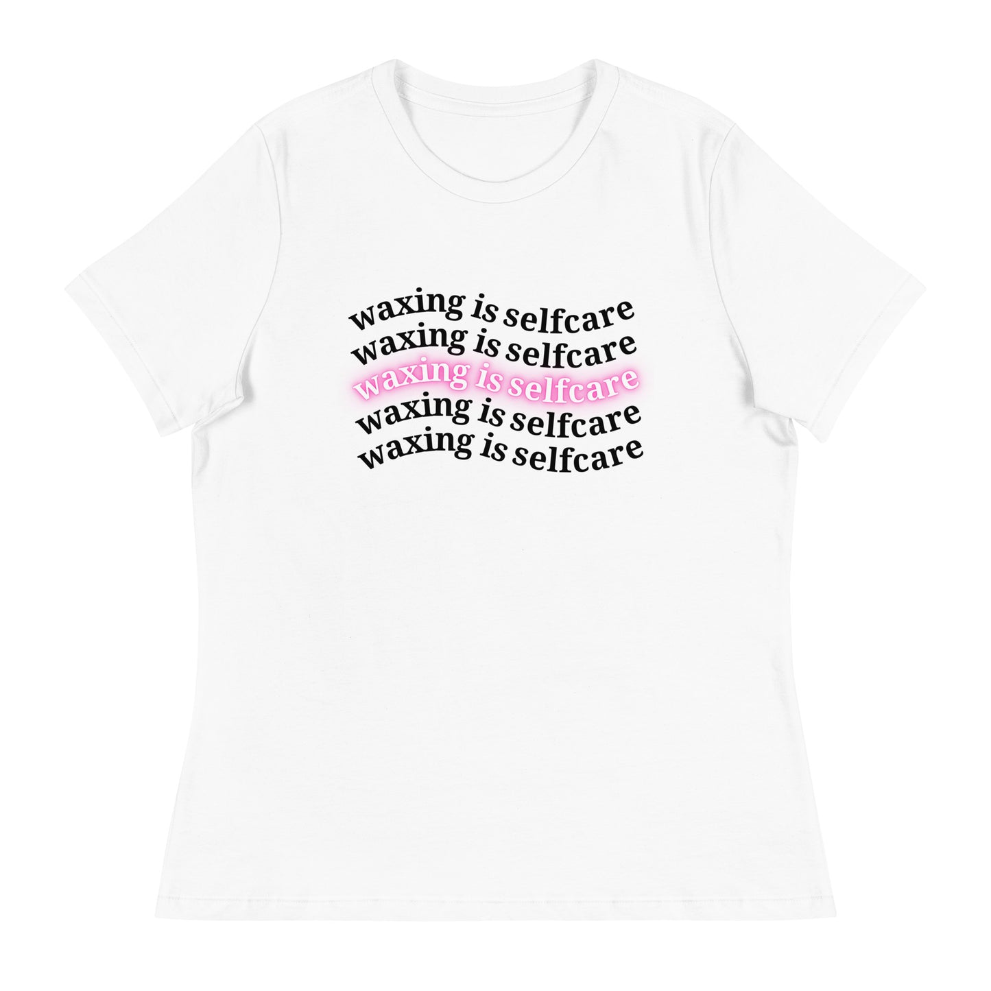 Waxing is self care women's waxer esthetician T-Shirt